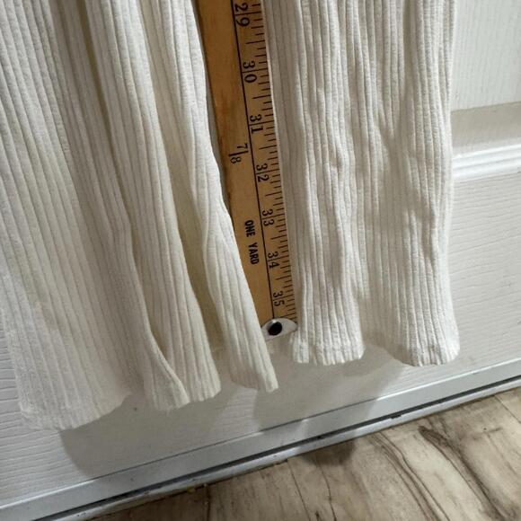 Women’s Weekend Stories White Dress‎ Slit Dress Cross Cross Size Large L - Picture 9 of 11